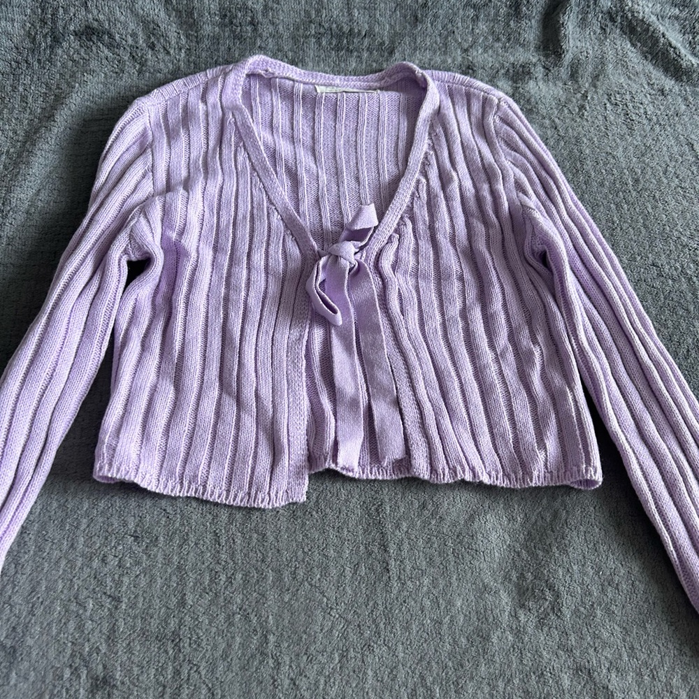 Tie front cardigan